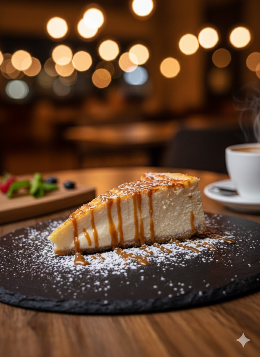 Tarta de queso D&M Burguers El Vendrell