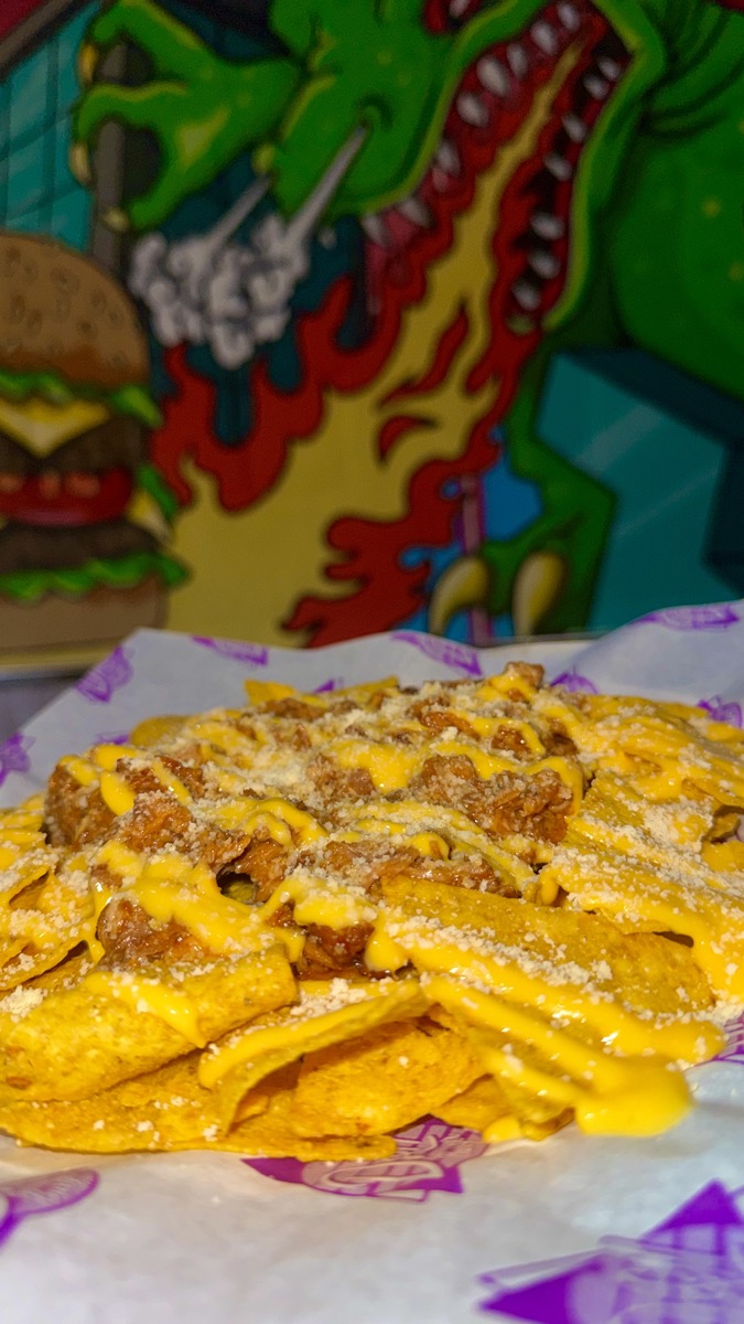 Nachos con queso D&M Burguers El Vendrell